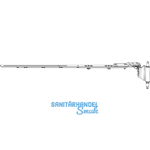 MACO MM Drehband MAMMUT 180 kg, abl�ngbar, 12/18-13, silber, links (223779)