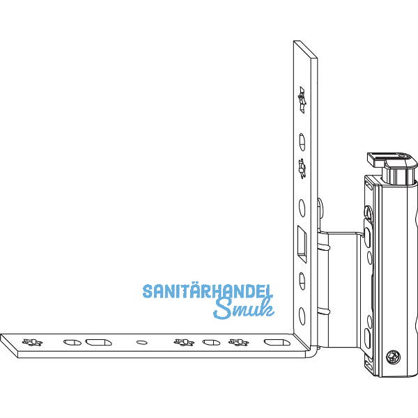MACO Falzecklagerband DT130 mit �V 12/18-13 mm titan rechts (225387)
