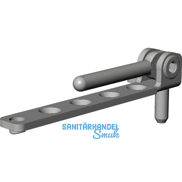 WINKHAUS Ecklager EL.KB.6-3-16.LS.WS, 130 kg, wei�, links