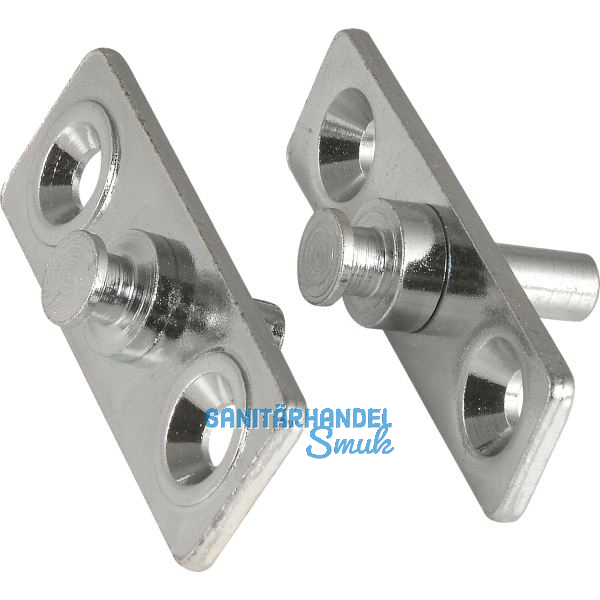 GEZE FPS Befestigungsplatten-Set f�r Leichtmetall