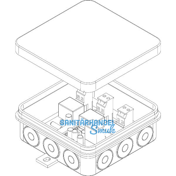 HAUTAU Folge-/Tandemsteuerung FTA 3.1/N inkl. Standard-Geh�use, Kunststoff grau