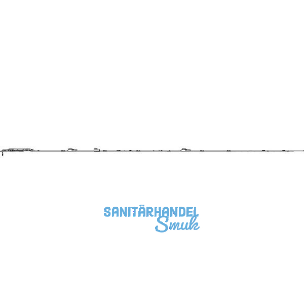 MACO MM Stulpfl�gelgetriebe fix iS, Euronut, FFH 1591-1700 mm (226638)