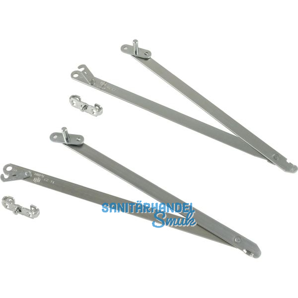 HAUTAU Falzscheren-Set FS 600 f�r SBS L=600 mm Stahl verzinkt links/rechts