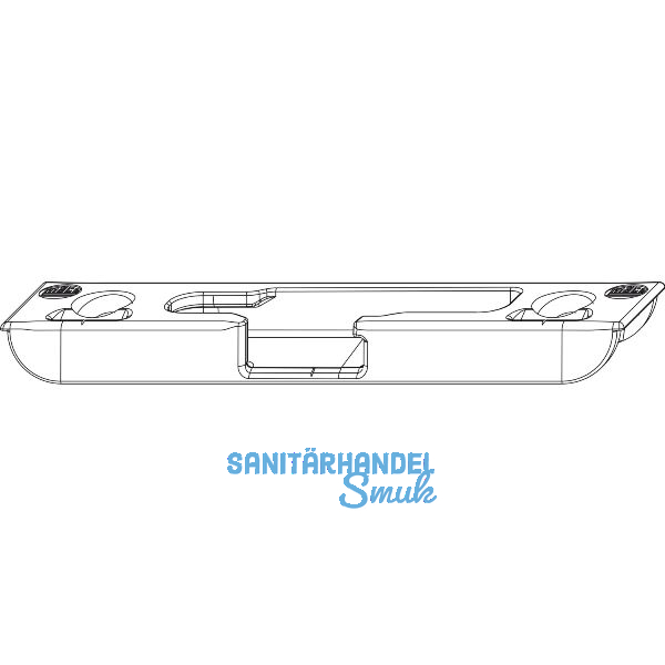MACO Kippschlie�teil iS waagrecht 4 mm Falzluft, 9V, links, silber (96201)