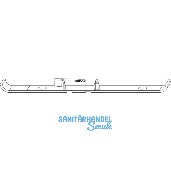 MACO MM Hebeteil, Falzluft 4 mm, Versatz 9 mm, f�r T�rschnapper, silber, links