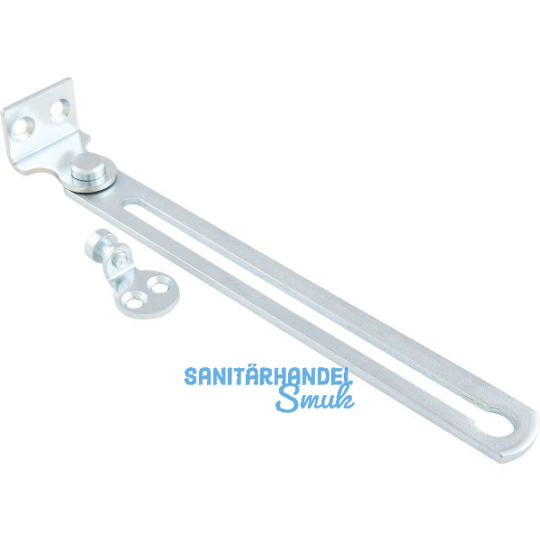 Oberlichtschere mit Laufstift u. Anschraubplatte o. Rast, Stahl verzinkt