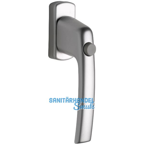 MACO Fenstergriff HARMONY Sperrknopf und 45� Rasterung, VK 7x40, silber eloxiert