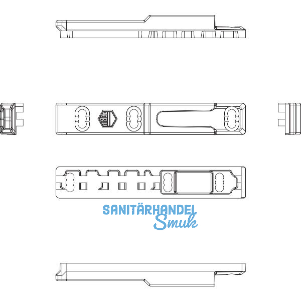 MACO MM Kipp-Dreh-Schlie�teil iS PVC 12/20-13, REHAU Geneo, rechts, silber