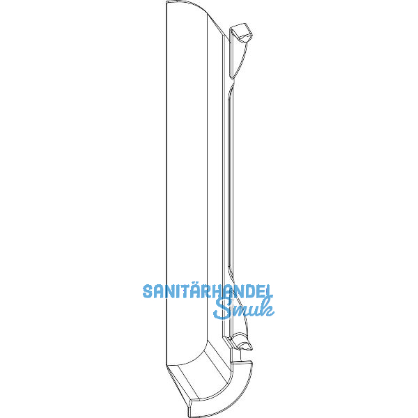 MACO Fr�sabdeckung Scherenlager DT160 4/18-13, rechts, grau