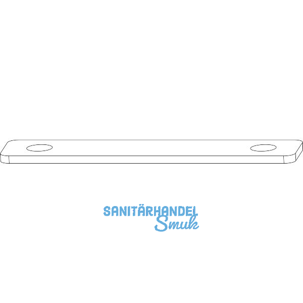 MACO Unterlage zu Rahmenteil f�r Aluvorsatzschale H=1,5 mm Tricoat-Evo