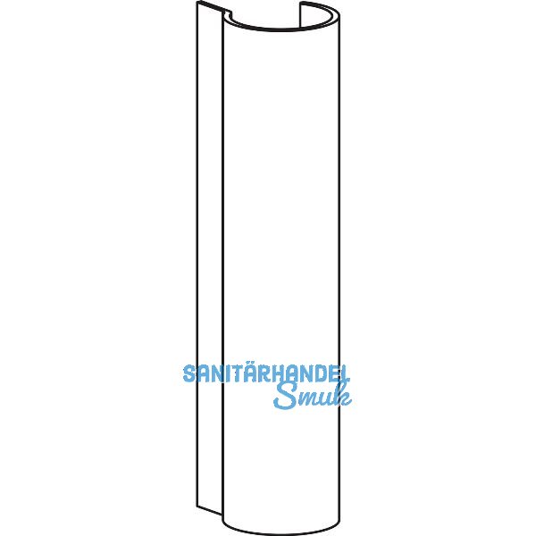 ROTO NX Abdeckkappe Dreh- und Kippfl�gel�berschlagband P PVC R01.2 neusilber