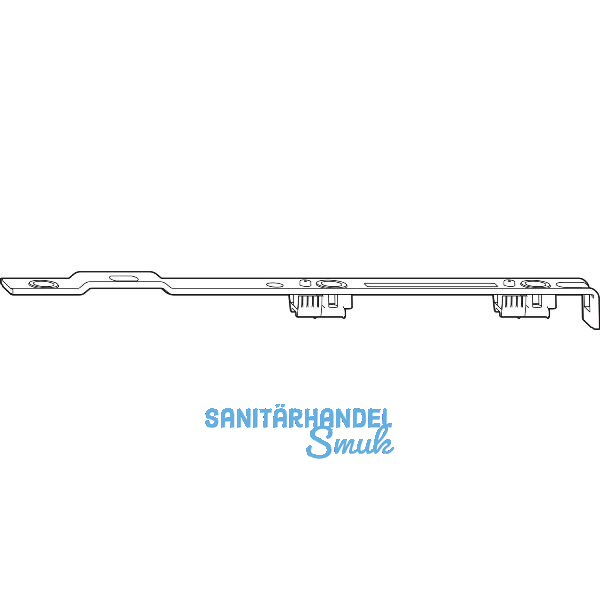 ROTO NT/NX Falzaxerstulp Designo 9/13 V f�r Dreh-/Kipp-/Drehkippfenster silber