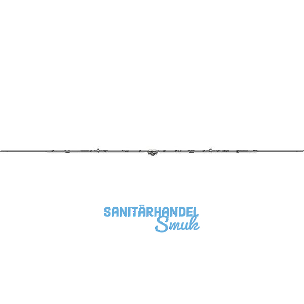 ROTO NT/NX DK-Getriebe mittig/variabel DM 15 mm L=1780 mm 2V Zapfen silber