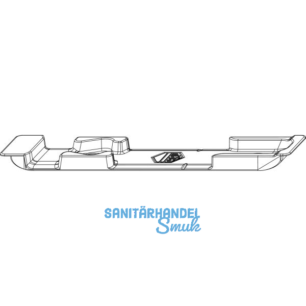 MACO Kippschlie�teil senkrecht, Falzluft 4 mm, Versatz 9 mm, universal (30274)