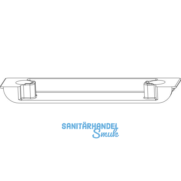 MACO MT Hebeteil Falzluft 4 mm Versatz 9 mm silber (95117)