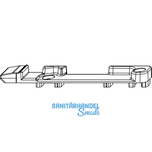 MACO Kippschlie�teil senkrecht Euronut 7/8/4, Falzluft 12 mm, silber, links