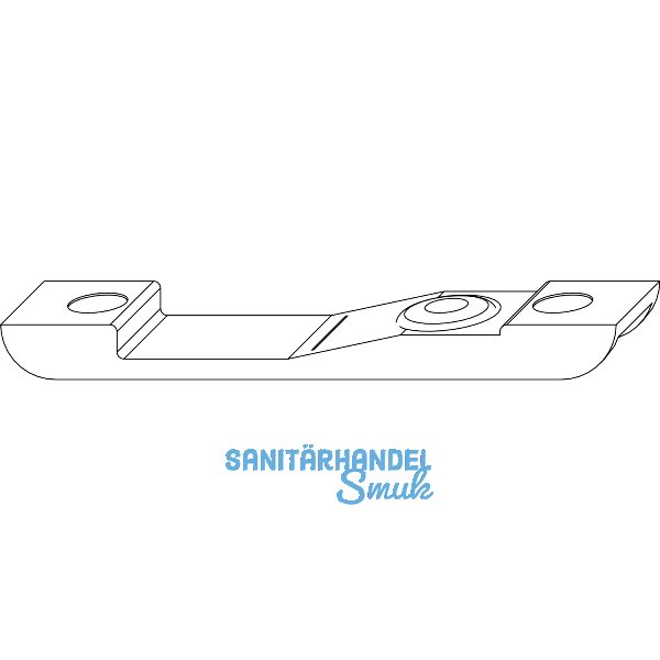 MACO Hebeschlie�teil Rund-/Schr�gfenster, Falzluft 4 mm (55214)