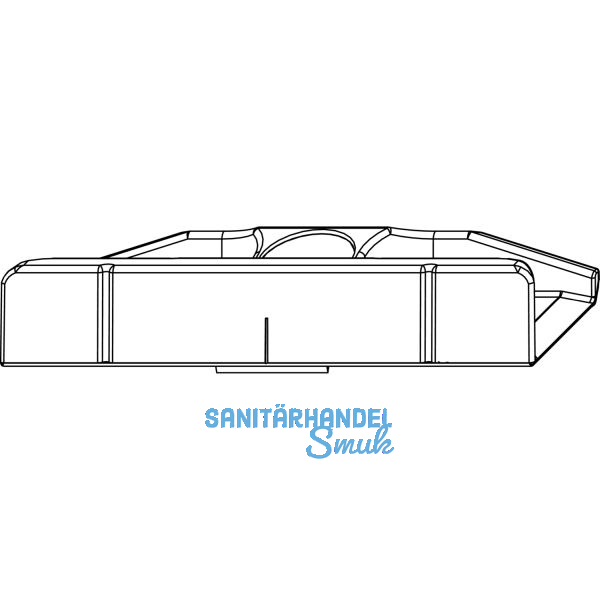 MACO Schlie�teil Falzluft 12 glatt Eurofalz 18 mm 9V silber (34980)