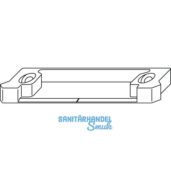 MACO MT Hebeteil Falzluft 12 mm, Eurofalz 18 mm, 9V, silber, universal (95113)