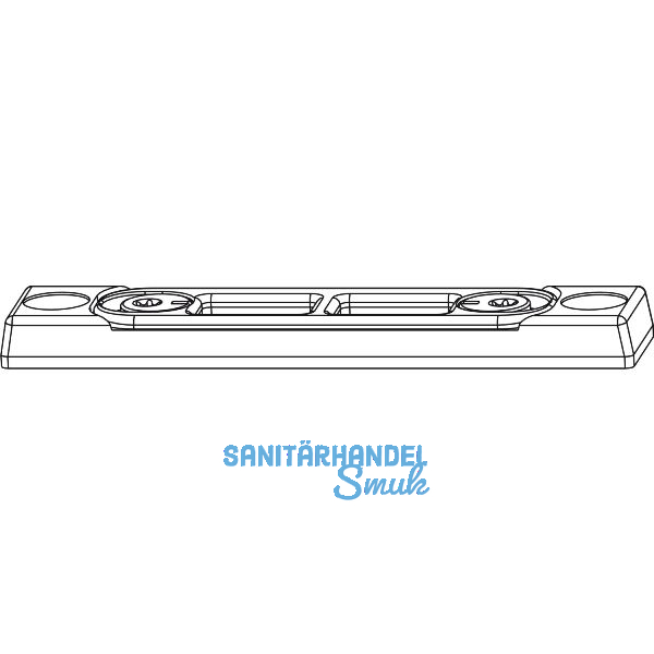 MACO Riegelschlie�teil Falzluft 12 mm glatt, Eurofalz 17 mm, 9V (26731)