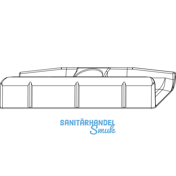 MACO Schlie�teil Falzluft 12 glatt Eurofalz 20 mm 9V silber (34981)