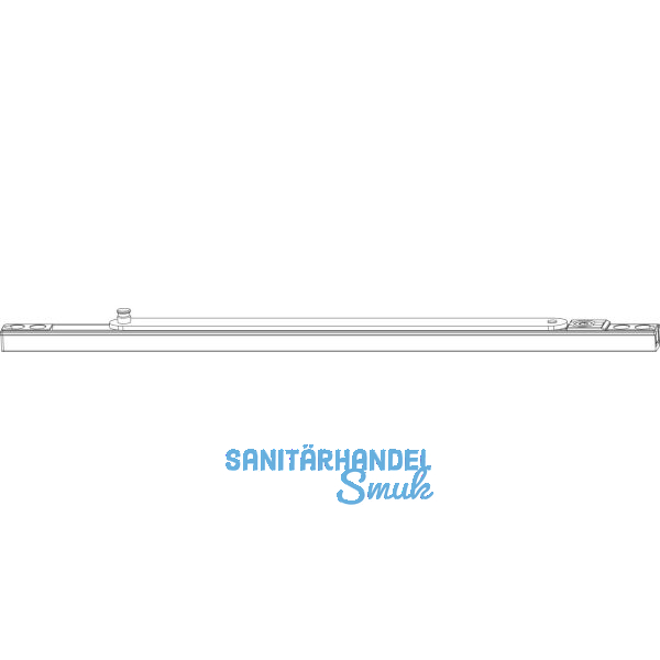 MACO �ffnungsbegrenzung m. Bremse, Arml�nge 250mm, FFB 471-1650, silber (52977)