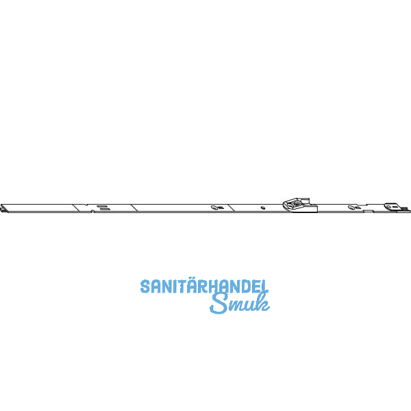 MACO MT Verl�ngerung Stulpfl�gelgetriebe Euronut L=600 mm (10711)