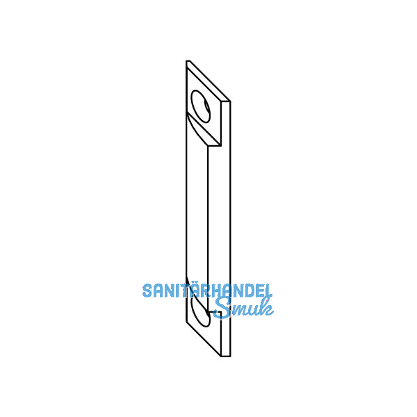 MACO Anpressverschluss VV, Rahmenteil, 12 mm Falzluft (43789)