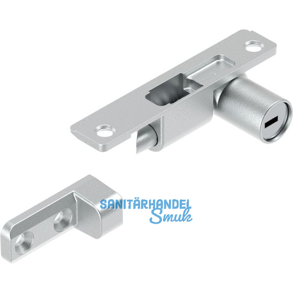 MACO Drehsperre aufschraubbar, selbstschlie�end, silber, sperrbar (10535)