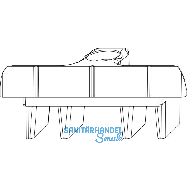 MACO Schlie�teil f. gegen�berliegende Beschlagsnut, 3-flg. Fenster (34618)