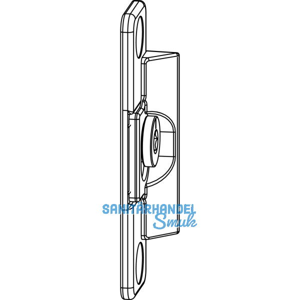 MACO Anpressverschluss verdeckt Fl�gelteil 9V ohne Beschlagsnut (220220)