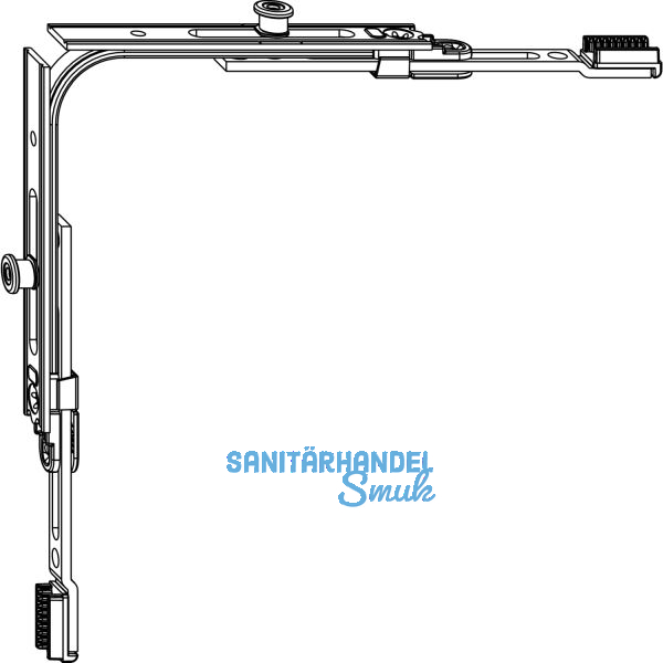 MACO MM Eckumlenkung f�r Schr�gfenster 2 iS (214990)