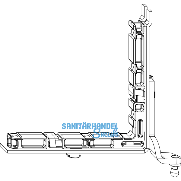 MACO Falzecklagerband TV, Versatz 13 mm, links, 100 kg (58132)