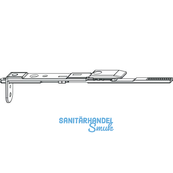 MACO MM Endverschluss Stulpfl�gelgetriebe Euronut oben mit Stangenausschluss