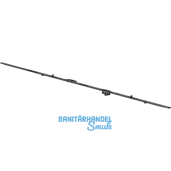 WINKHAUS Getriebe konstant GAK.1550-2.DFE, DM 15,5 mm, FFH 1300-1550 mm, silber