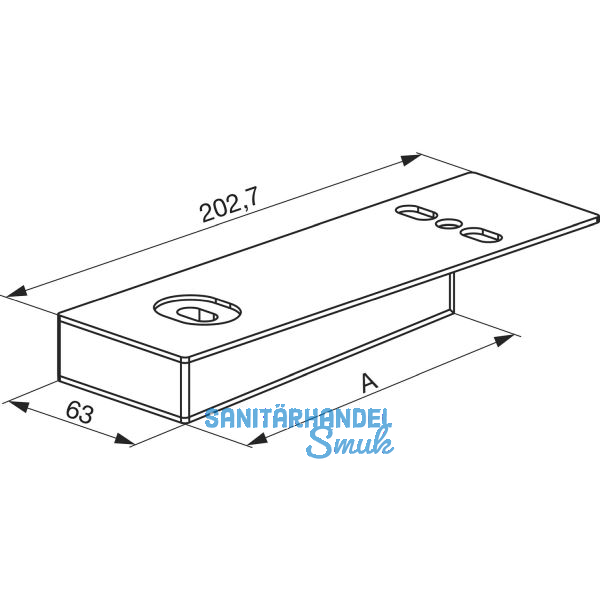 GU Timberstep Rahmen-Eckverbinder-Set unten IV78