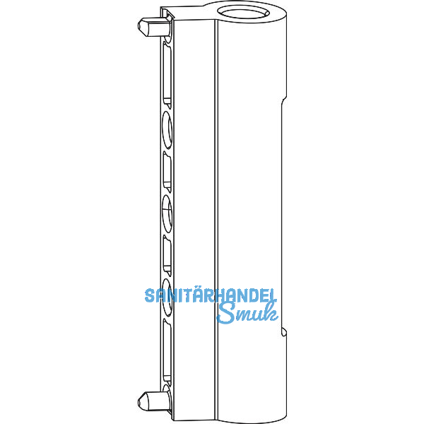 ROTO NX Dreh-/KIppfl�gel�berschlagband P PVC 12/20-9/13 Bohrzapfen 3 mm silber