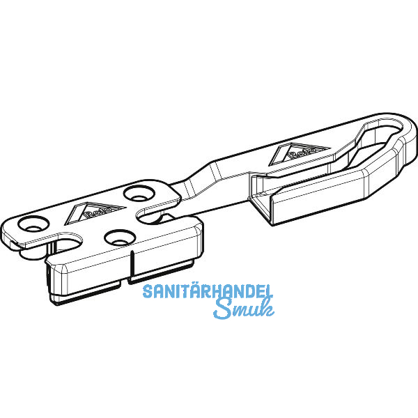 ROTO NX SH-Schlie�st�ck TiltSafe PVC 13V KBE/K�MMERLING/TROCAL silber links