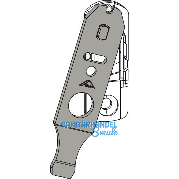 ROTO NT/NX Fl�gelheber f�r L�fterschere und Feststellschere silber (795925)