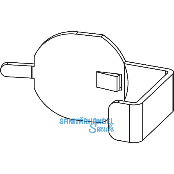 ROTO NT/NX Anbohrschutz f�r Getriebe Dornma� 8/15 mm Stahl verzinkt