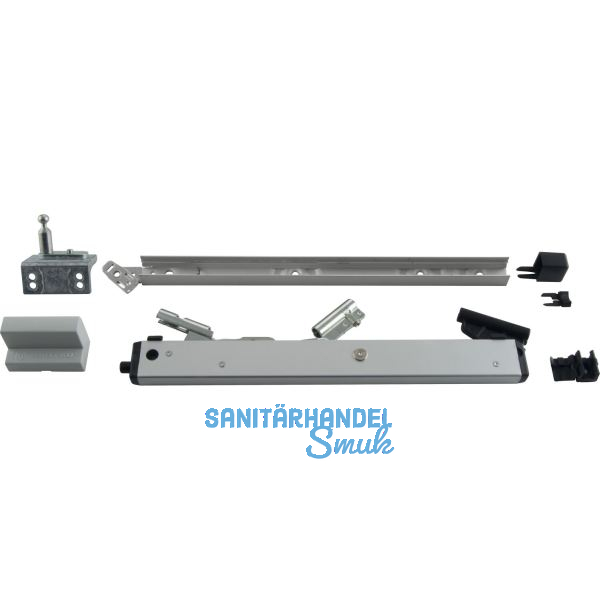 HAUTAU FL190 �ffnerschere mit Aufschraub-Fl�gelbock Euronut, Alu silber eloxiert