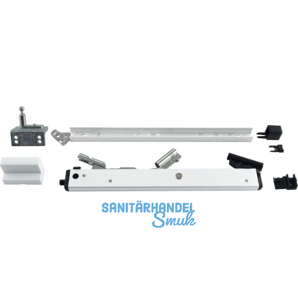 HAUTAU FL190 �ffnerschere mit Aufschraub-Fl�gelbock Euronut, Alu wei� RAL9016