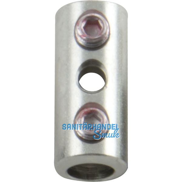 HAUTAU FL190 Verbindungsmuffe 8/8 Schubstange/Gest�nge � 8 mm, Stahl verzinkt