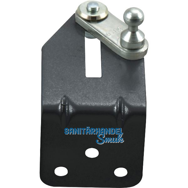 HAUTAU FL190 Winkel-Fl�gelbock f. Rund-, Flach- und Schr�gfenster, Alu schwarz