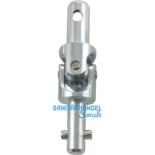 HAUTAU FL190 Kreuzgelenk 8/10, Kurbelstange/Kurbelstange, Stahl verzinkt