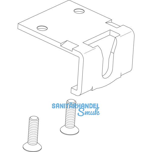 HAUTAU Zusatzverriegelung ZV/F f�r Zentralverschluss Zapfen DM-8,3 mm, Stahl