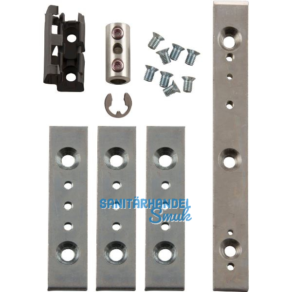 HAUTAU FL190 Zubeh�r f�r flexible Mauernischen�bertragung, schwarz