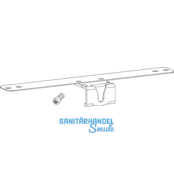 HAUTAU Kupplungsschiene ZV/F Ma� X 8,3 mm silber