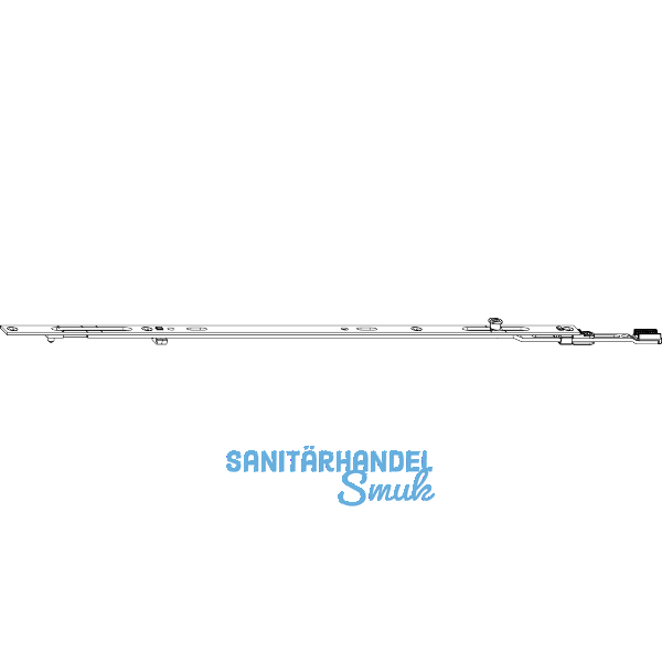 MACO MM Mittelverschluss verl�ngerbar 1iS FFB/FFH 801-1280 mm Tricoat-Evo