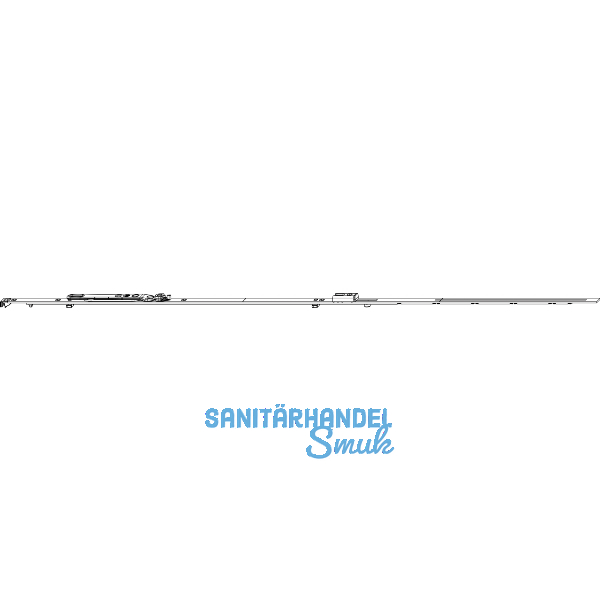 MACO MM Stulpfl�gelgetriebe fix iS Beschlagsnut FFH 841-1090 mm Tricoat-Evo